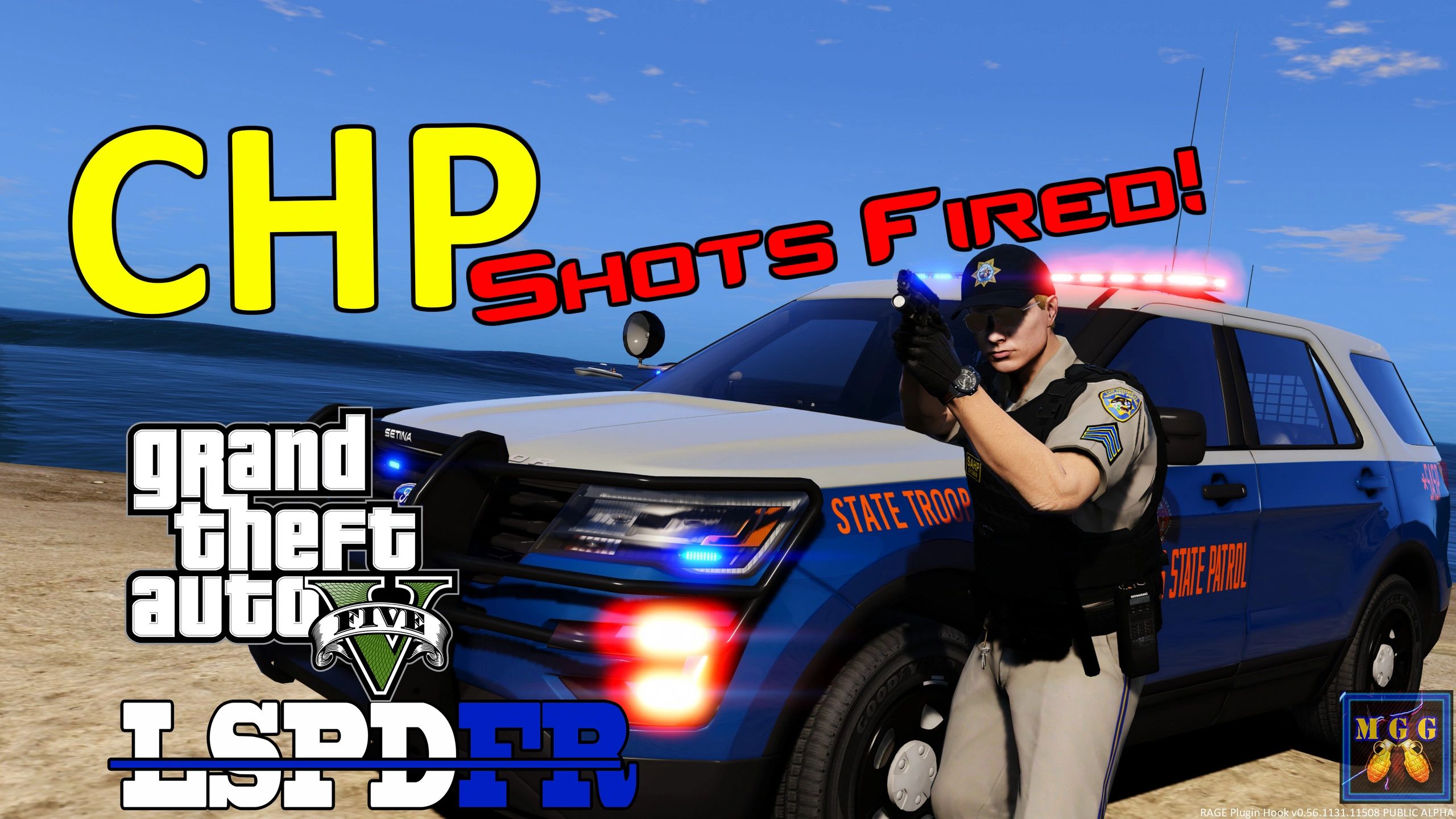 LSPDFR GTA V police officer